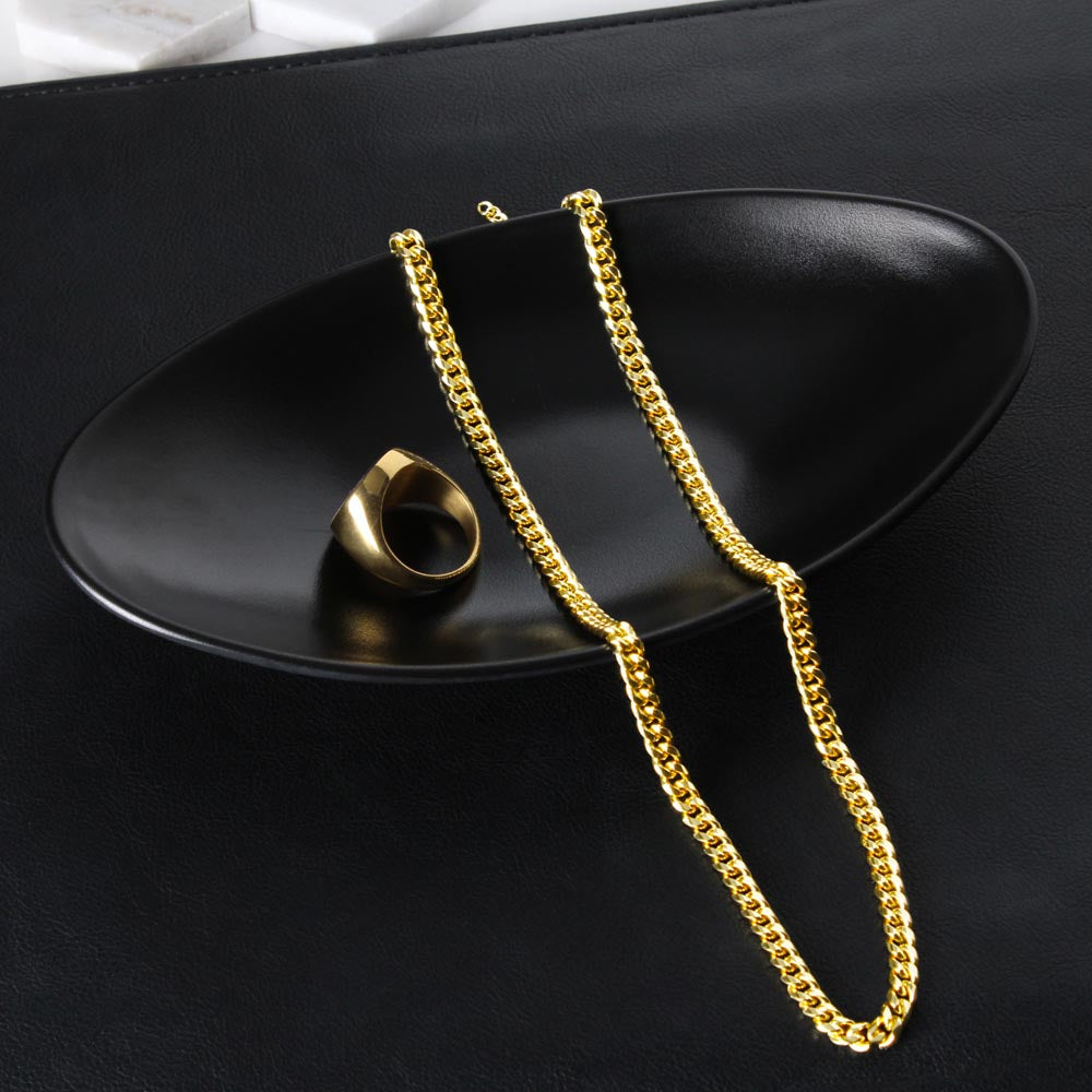 Cuban Link Chain for Husband