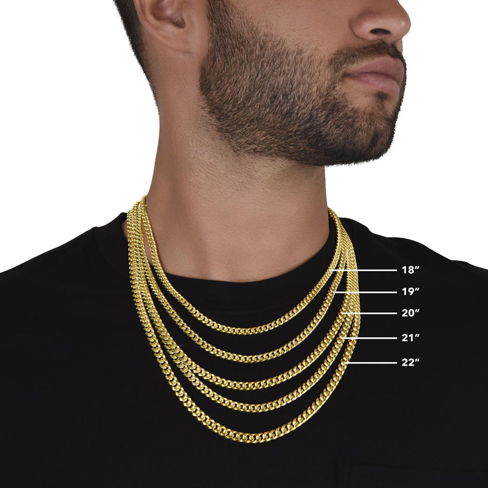 Dad Cuban Link Holiday Chain