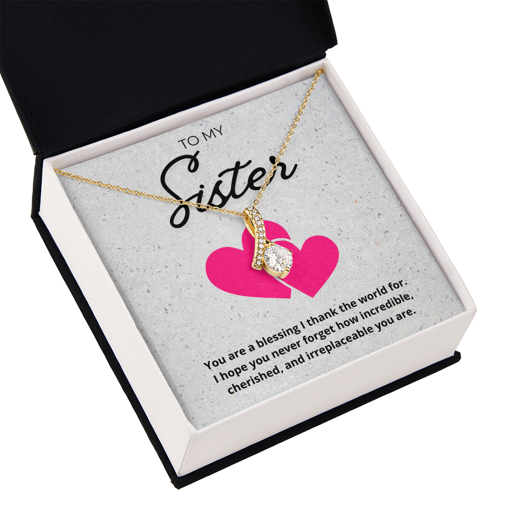 Sister Alluring Gift Necklace
