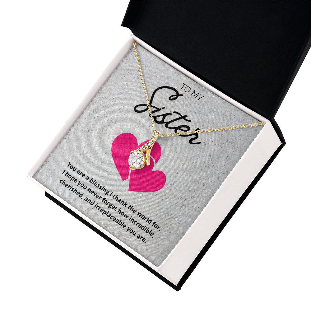 Sister Alluring Gift Necklace