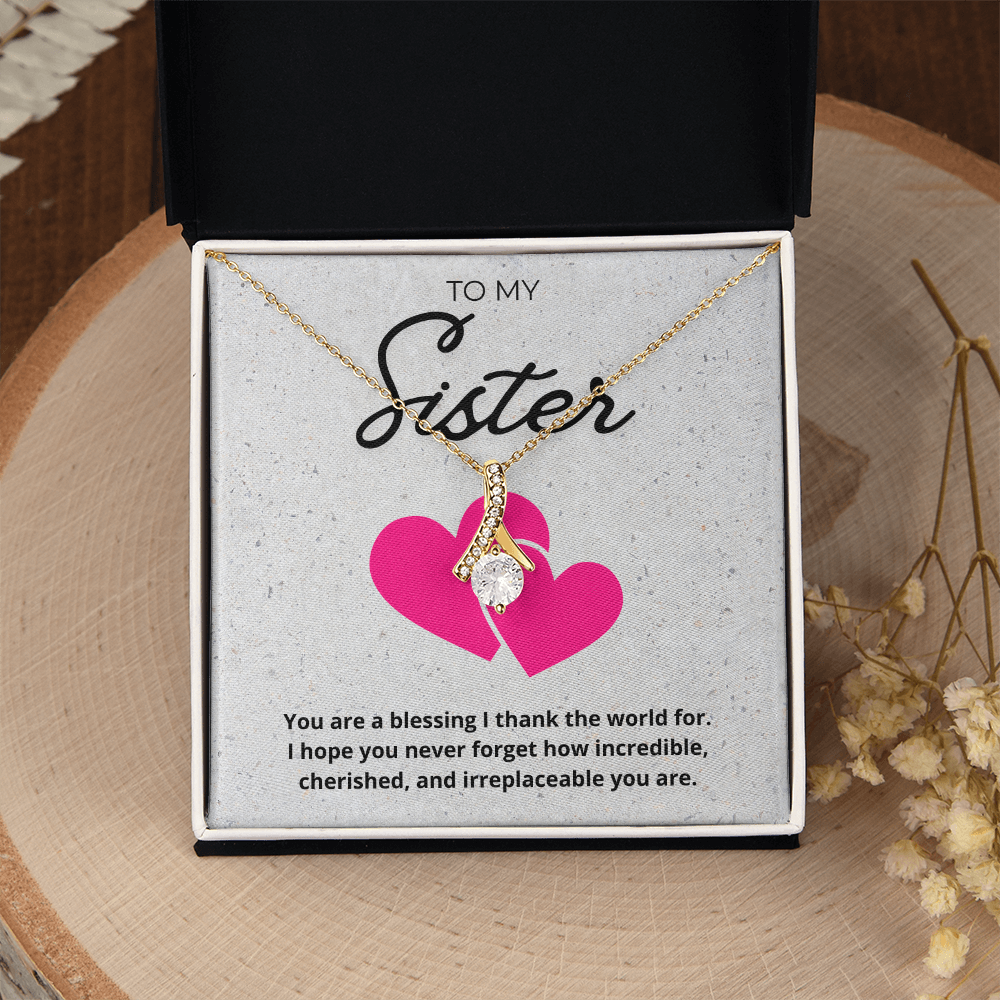 Sister Alluring Gift Necklace