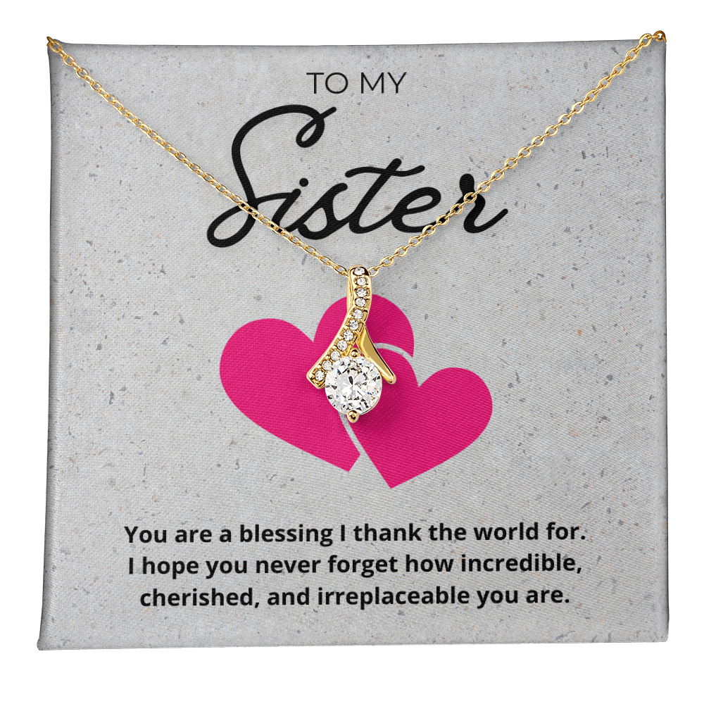 Sister Alluring Gift Necklace