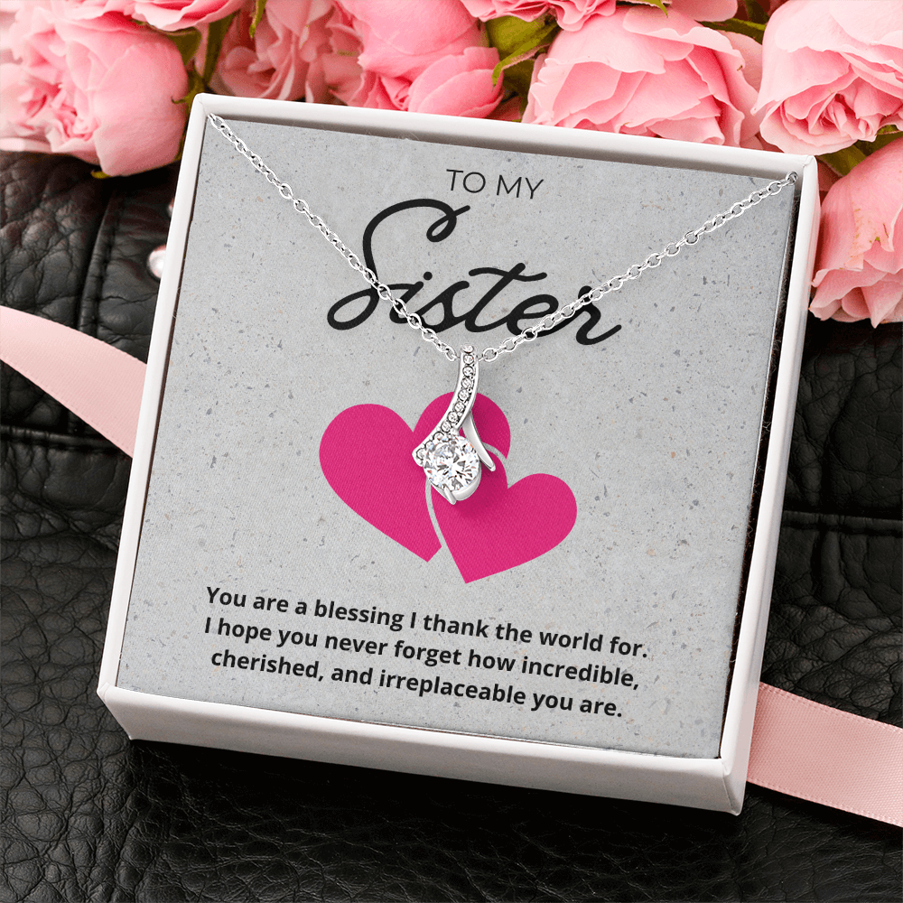 Sister Alluring Gift Necklace