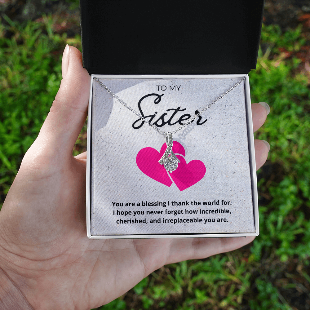 Sister Alluring Gift Necklace