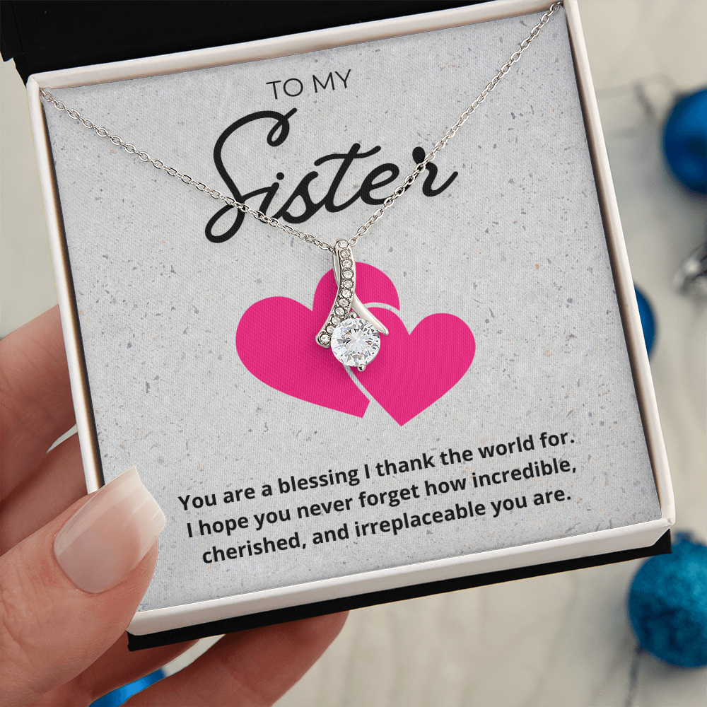 Sister Alluring Gift Necklace