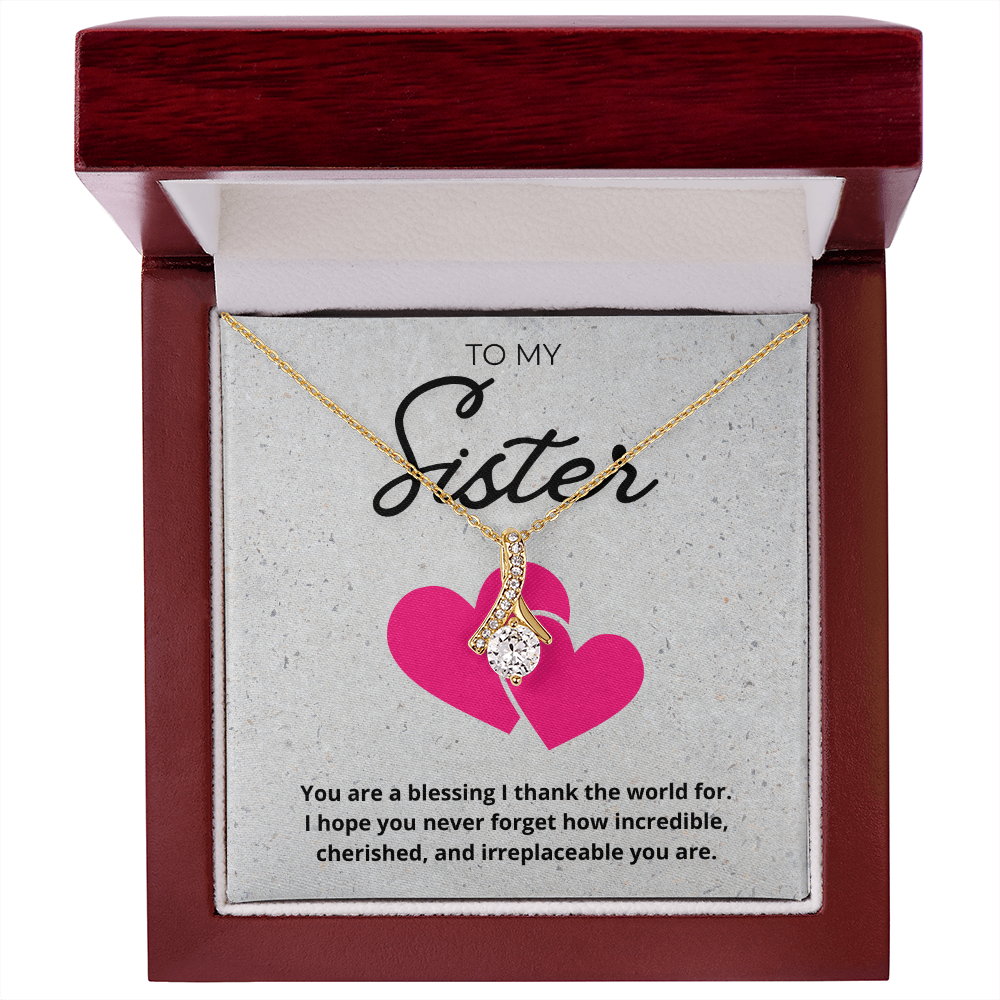 Sister Alluring Gift Necklace