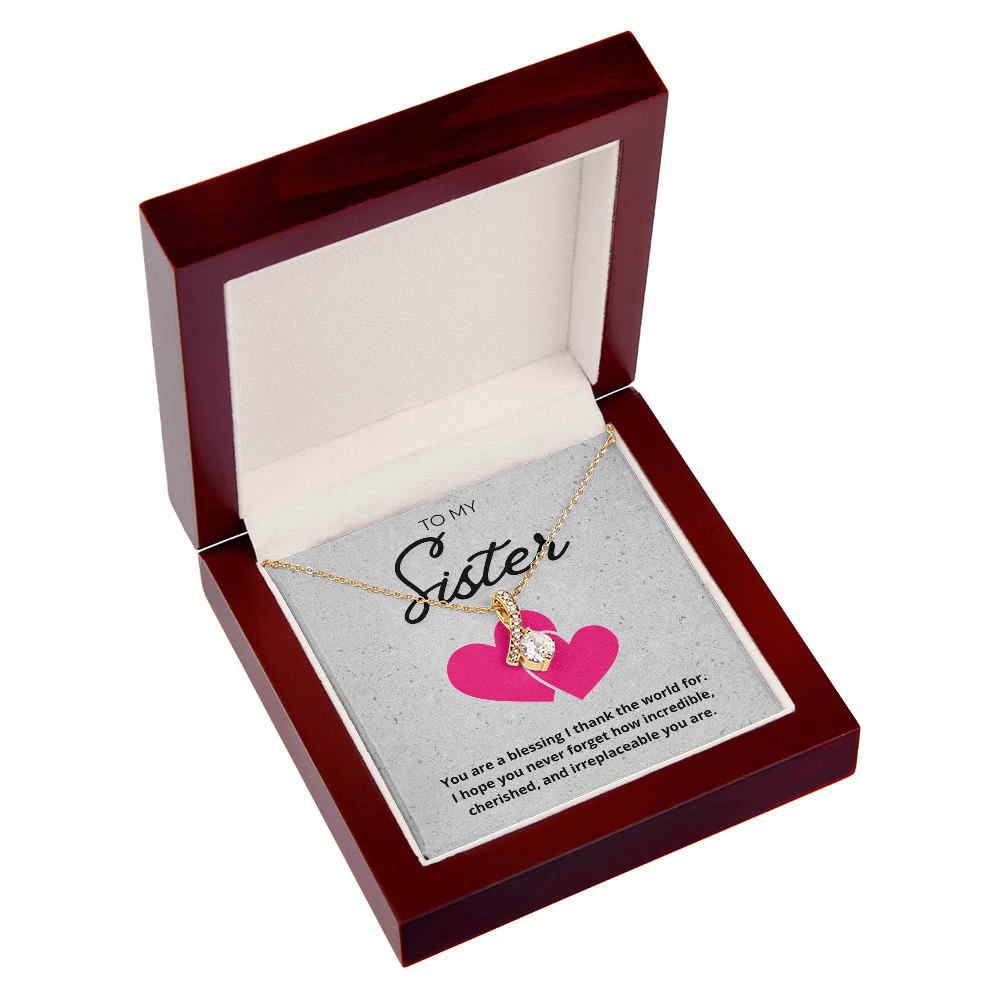 Sister Alluring Gift Necklace