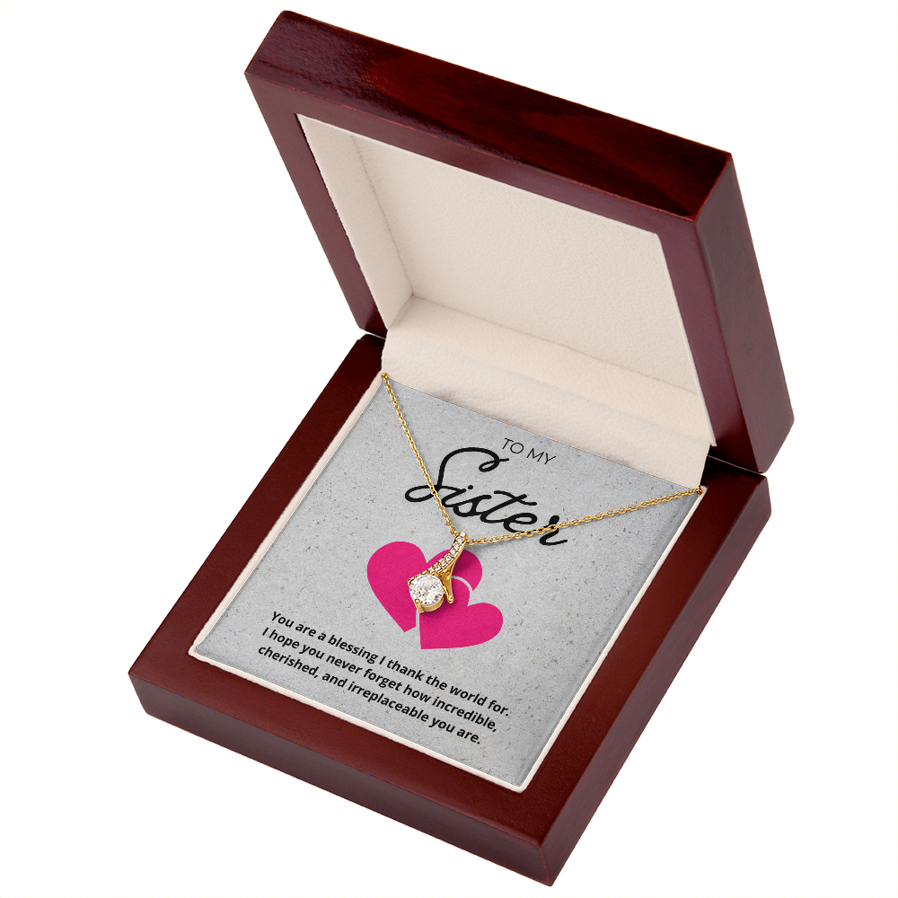 Sister Alluring Gift Necklace