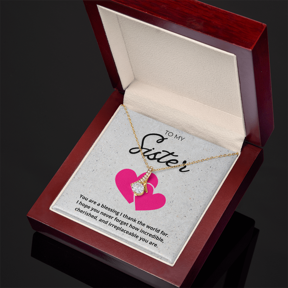 Sister Alluring Gift Necklace