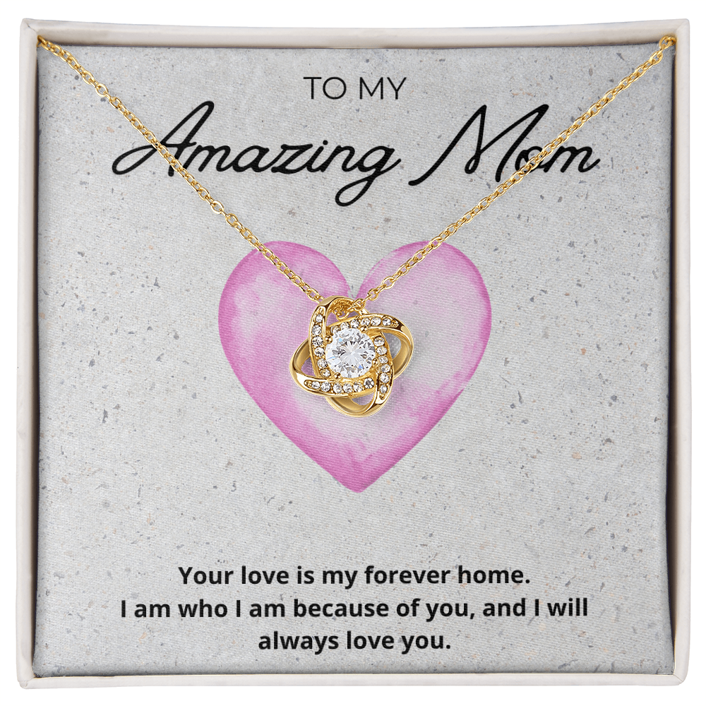 Love Knot Necklace for Mom