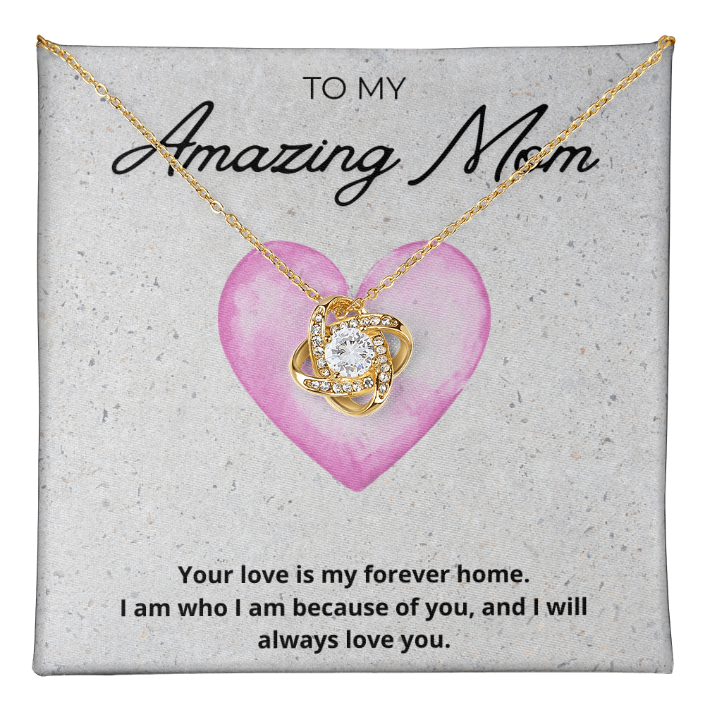 Love Knot Necklace for Mom