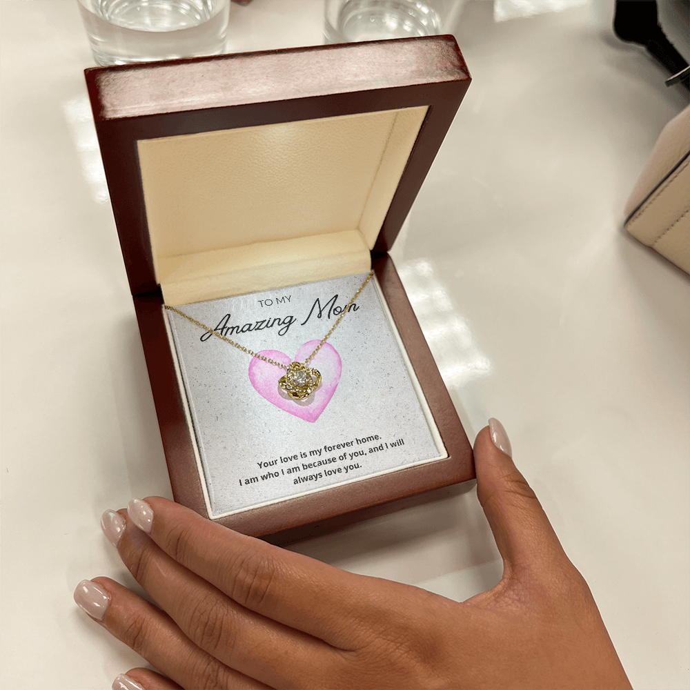 Love Knot Necklace for Mom