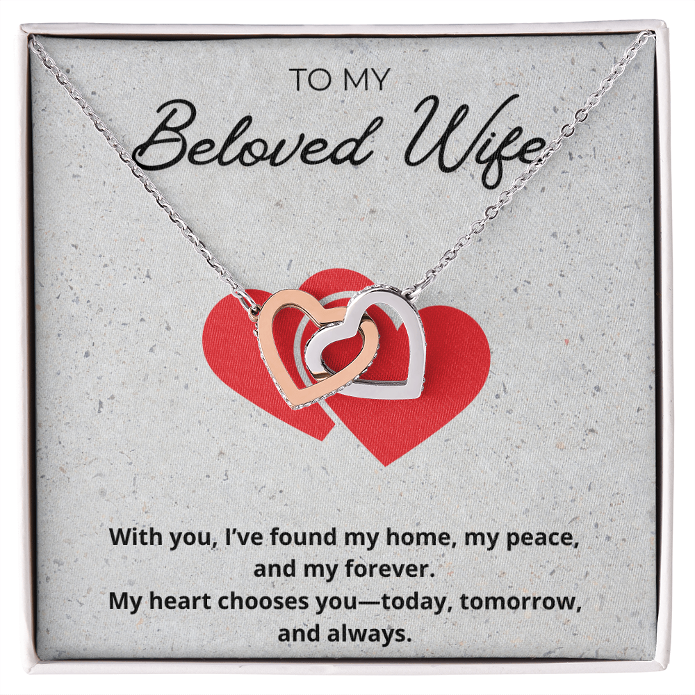 Forever Connected Hearts Necklace