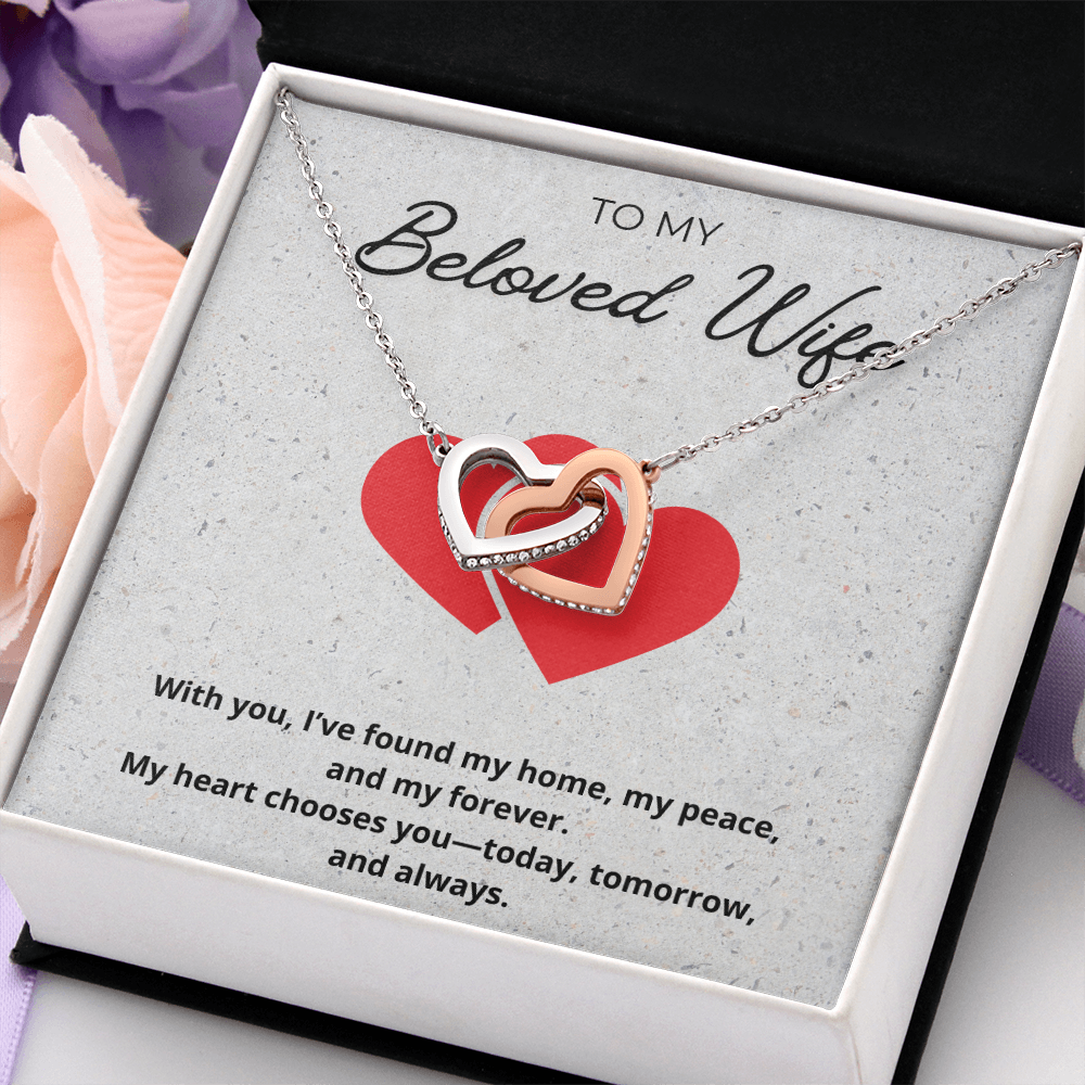 Forever Connected Hearts Necklace