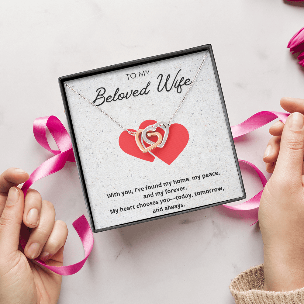 Forever Connected Hearts Necklace