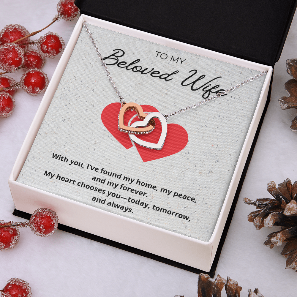 Forever Connected Hearts Necklace