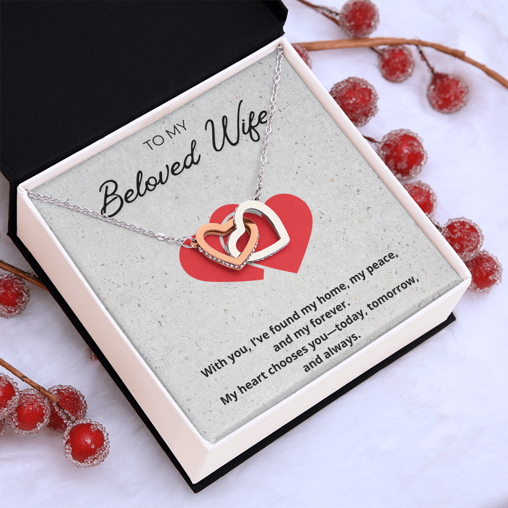 Forever Connected Hearts Necklace