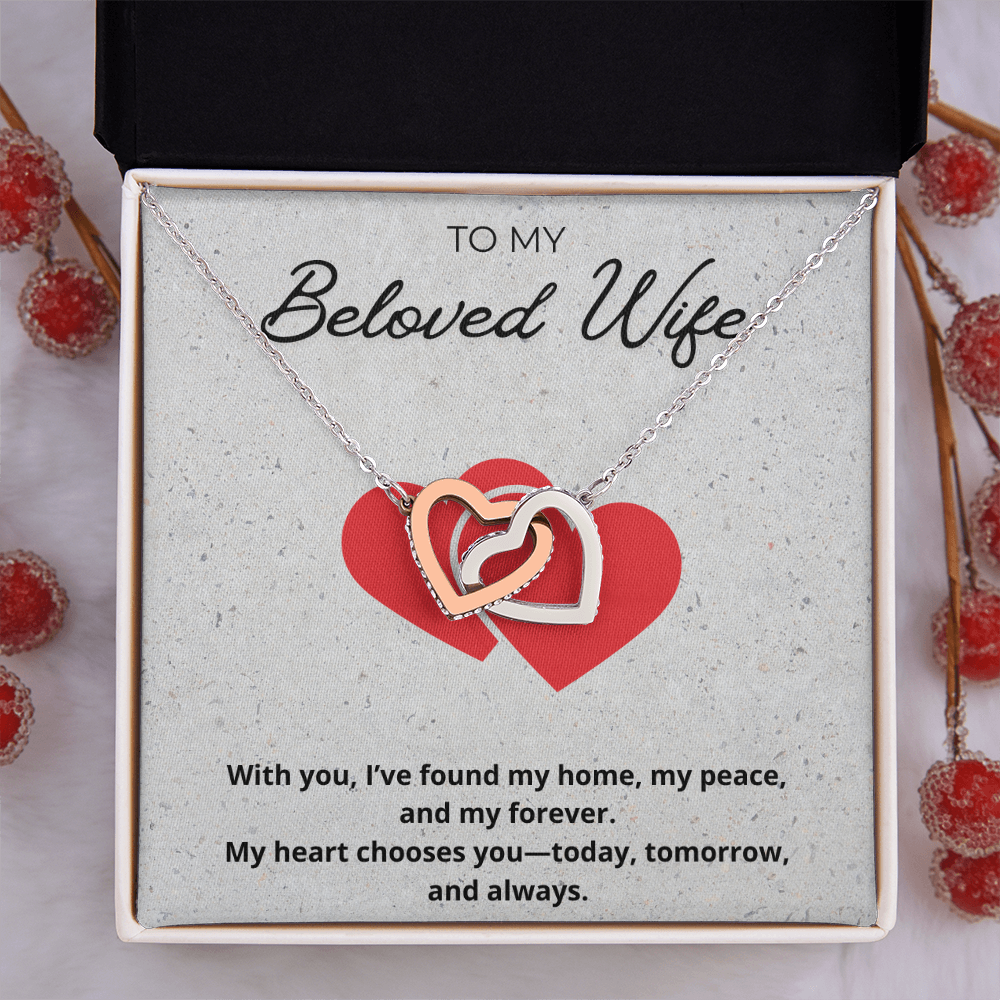 Forever Connected Hearts Necklace