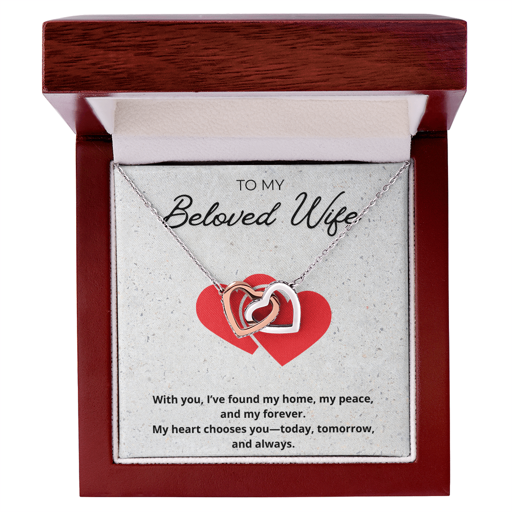 Forever Connected Hearts Necklace