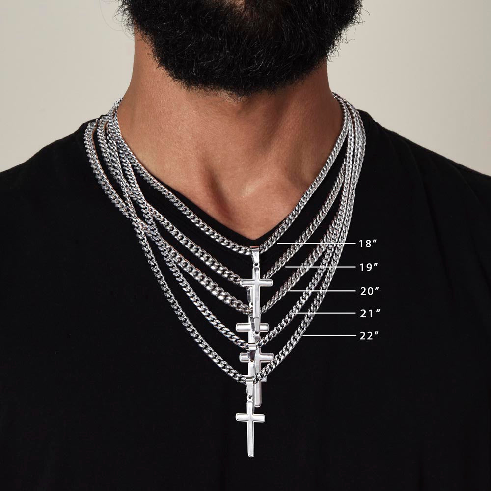 Son Cross Pendant Necklace