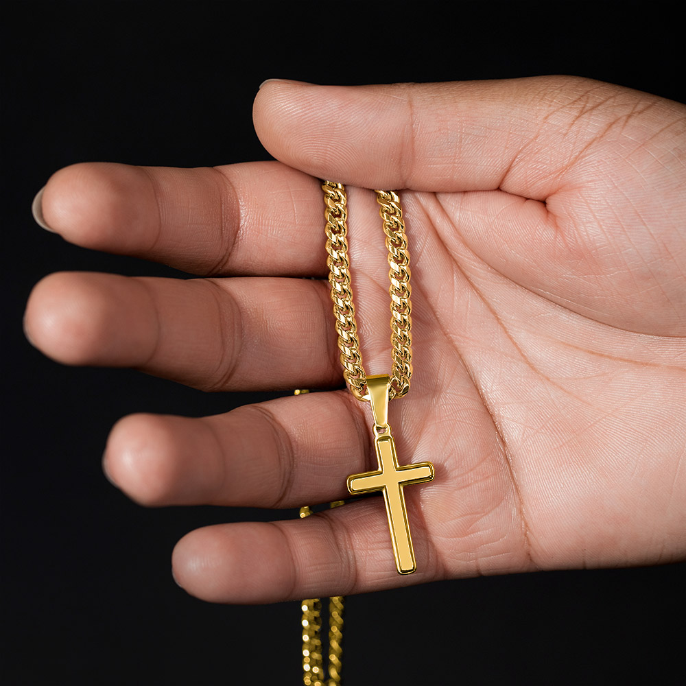 Son Cross Pendant Necklace