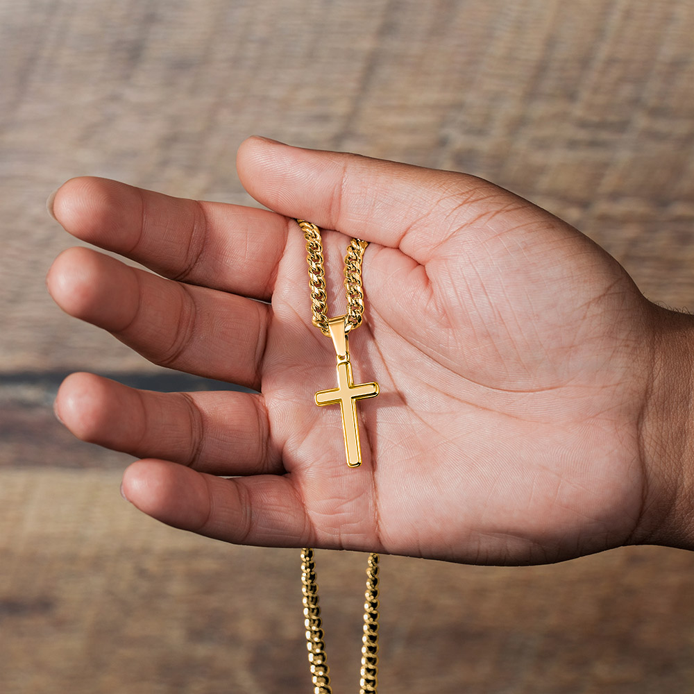 Son Cross Pendant Necklace