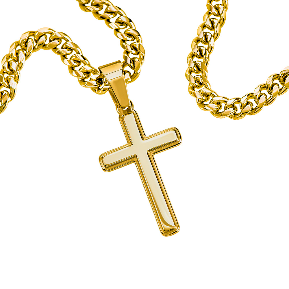 Son Cross Pendant Necklace