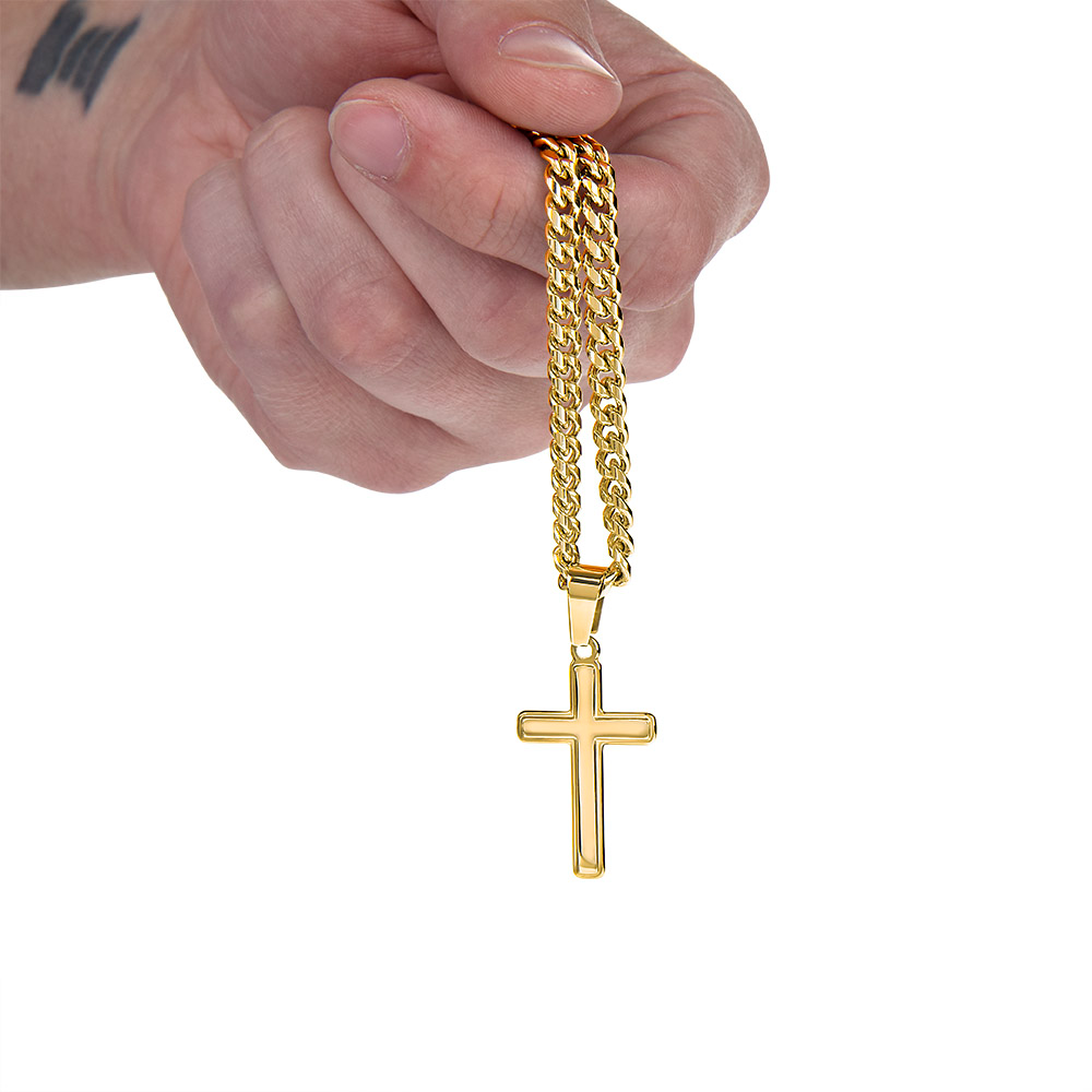 Son Cross Pendant Necklace