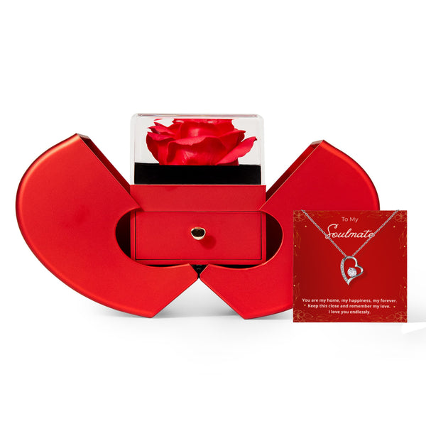 SoulMate Heart Necklace Gift Set